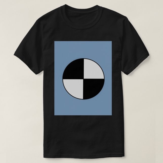 Secchi Disk T-Shirt (Design Front)