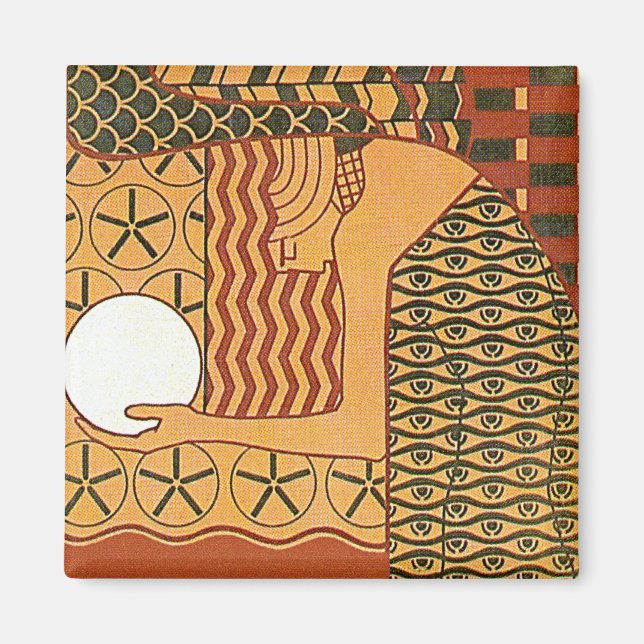 Secession Art -14th Vienna Exhibit, 1902 Magnet (Front)