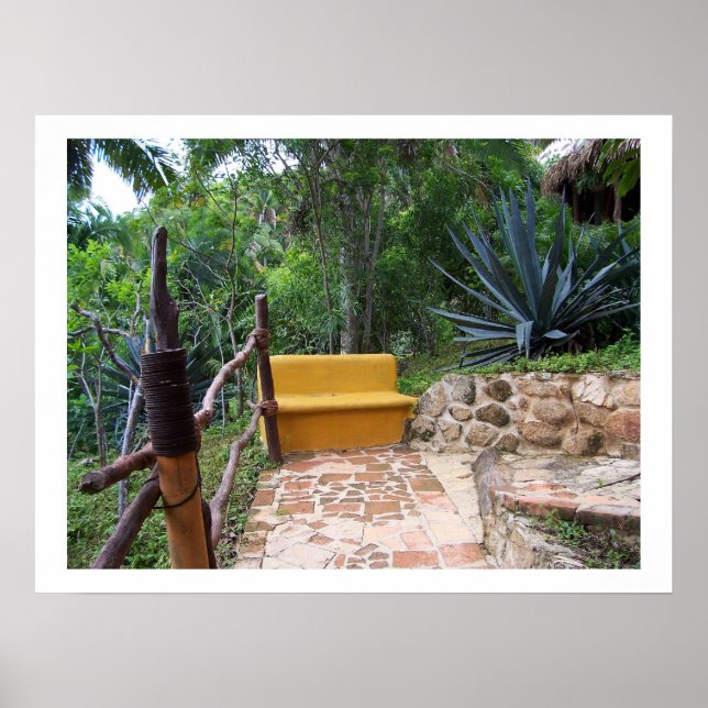 Secluded Corner Poster (Front)