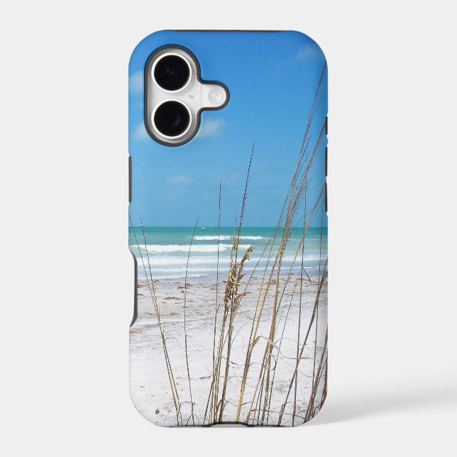 Secluded Florida beach iphone case (Back)