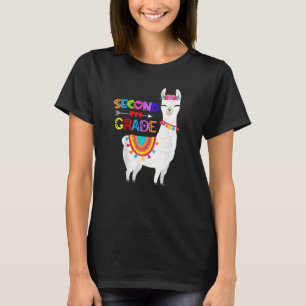 Second 2nd Grade Teacher No Prob Llama First Day G T-Shirt