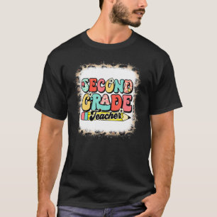 Second 2nd Grade Teacher Vintage Teacher First Day T-Shirt