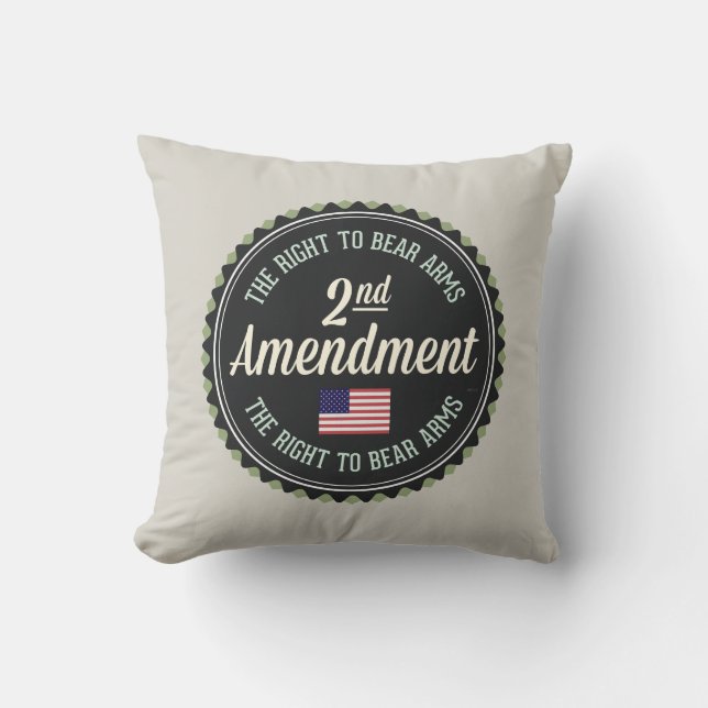 Second Amendment Cushion (Front)