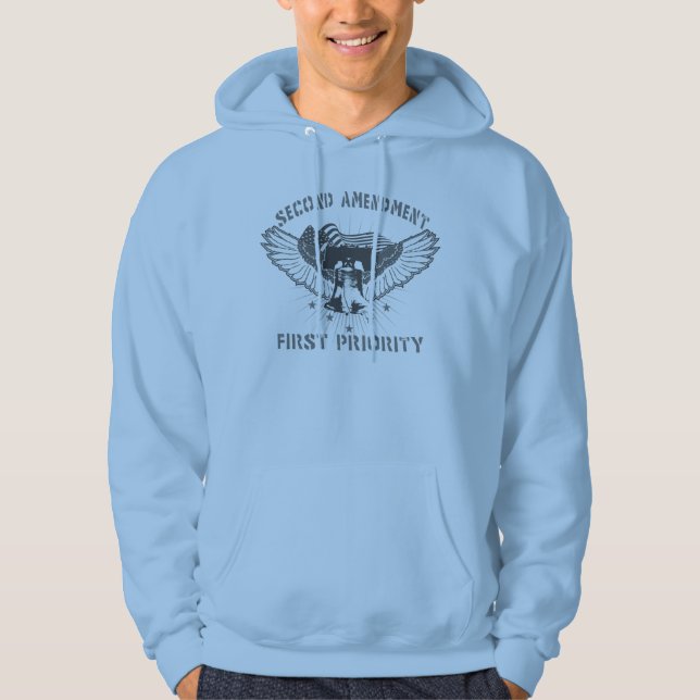 Second Amendment First Priority Hoodie (Front)