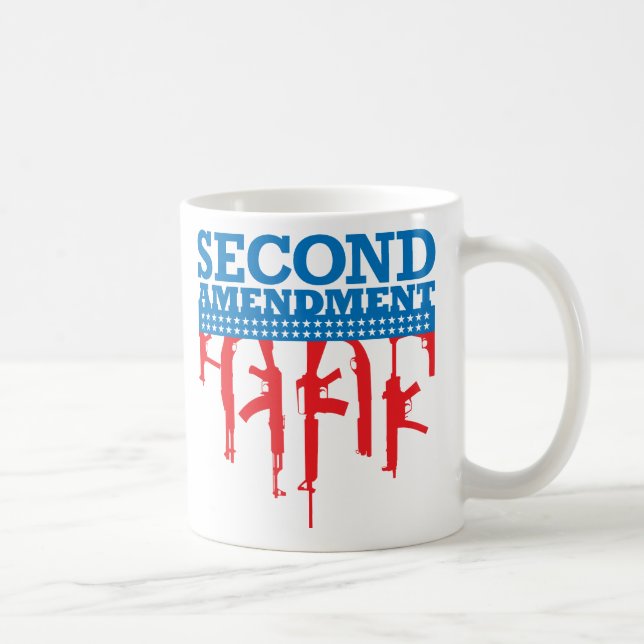 Second Amendment Flag Coffee Mug (Right)