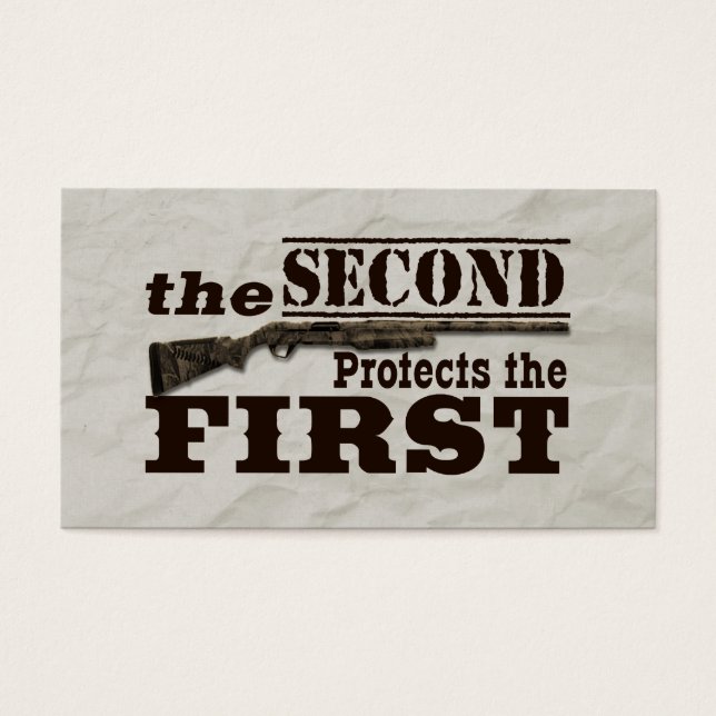 Second Amendment Protects First Amendment (Front)