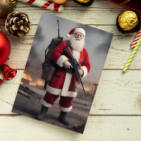 Second Amendment Santa Funny Christmas