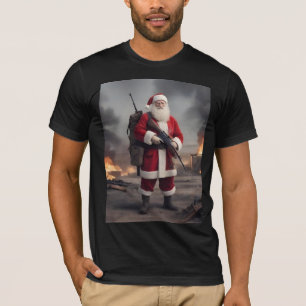 Second Amendment Santa Funny Christmas T-Shirt