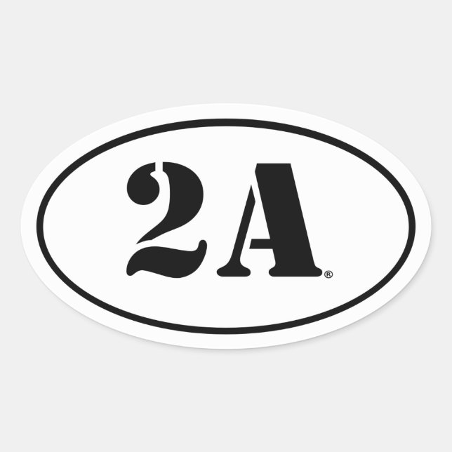 Second Amendment Sticker (Front)