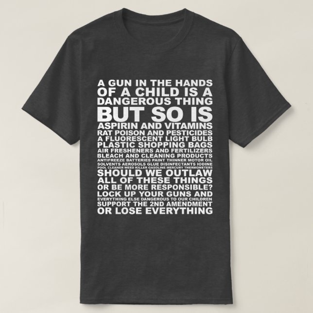Second Amendment T-Shirt (Design Front)
