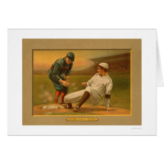 Second Base Play Baseball 1911