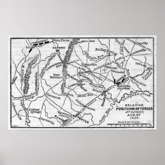 Second Battle of Bull Run Poster (Front)