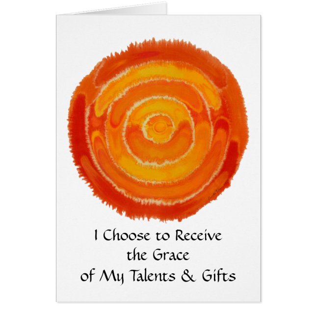 Second Chakra-  #1 - Creativity (Front)