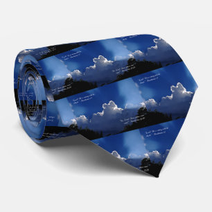 Second Coming Inspirational Scripture Men's Tie
