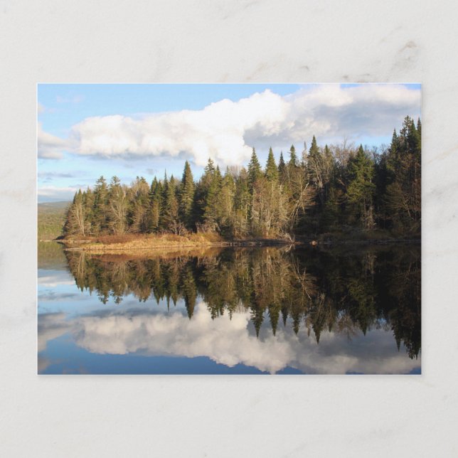 Second Connecticut Lake Postcard (Front)