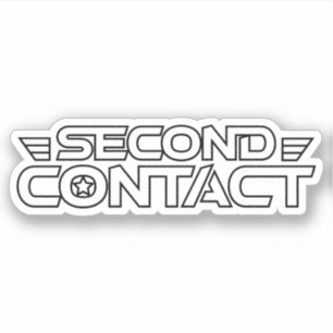 Second Contact Logo Vinyl Sticker