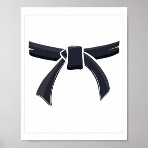 Second Degree Black Belt Martial Arts Karate 1 T S Poster