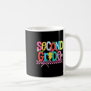 Second Grade Back To School 2nd Grade Coquette Tea Coffee Mug
