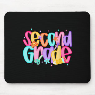 Second Grade Back To School 2nd Grade Squad Teache Mouse Pad