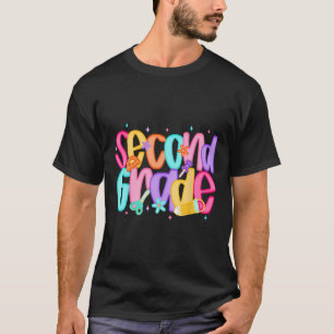 Second Grade Back To School 2nd Grade Squad Teache T-Shirt