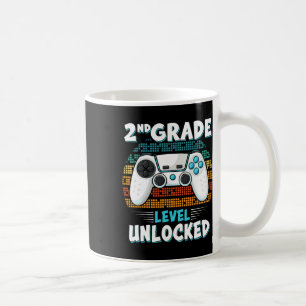Second Grade Ck To School Gamer 2nd Grade For Boys Coffee Mug