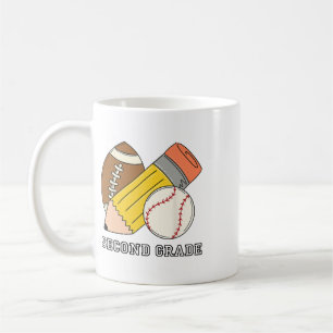Second Grade Ck To School Sell Footll Boys Kids Coffee Mug