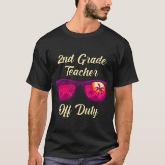 Second grade class teacher off duty school teacher T-Shirt