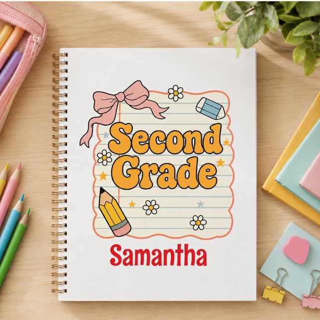 Second Grade – Cute Back to School Supplies Planner (Second Grade – Cute Back to School Supplies Planner)