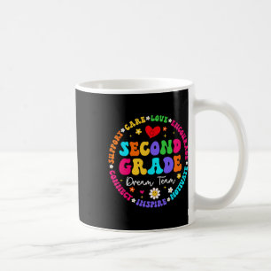 Second Grade Dream Team Back To School Teacher Lov Coffee Mug