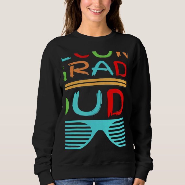 Second Grade Dude Pencil First Day School Sweatshirt (Front)