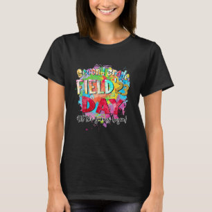 Second Grade Field Day 2023 Let The Games Begin Ki T-Shirt