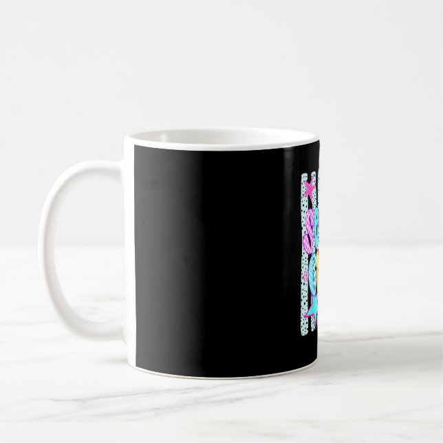 Second grade funny back to school happy first day coffee mug (Left)