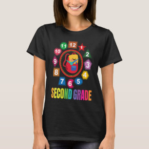 Second Grade Girls Boys Teacher Team 2nd Grade Squ T-Shirt