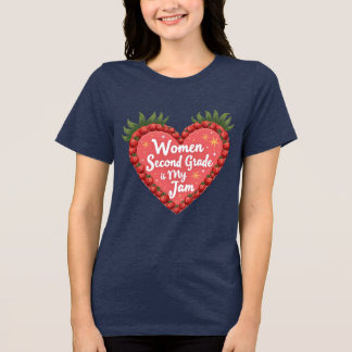 Second Grade is My Jam Teacher Shirt | Cute
