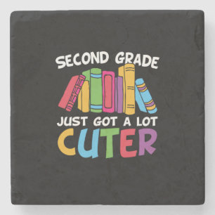 Second Grade Just Got A Lot Cuter Stone Coaster