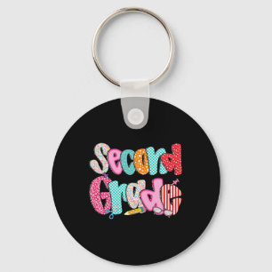 Second Grade Kids 2nd Grade Kids Teachers Back To Key Ring