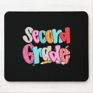 Second Grade Kids 2nd Grade Kids Teachers Back To Mouse Pad