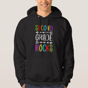 Second Grade Rocks 2nd Grade Back To School 1 Hoodie
