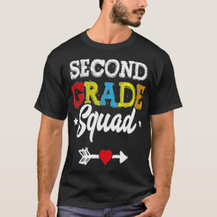 Second Grade Squad Teacher Student dental hygieni T-Shirt