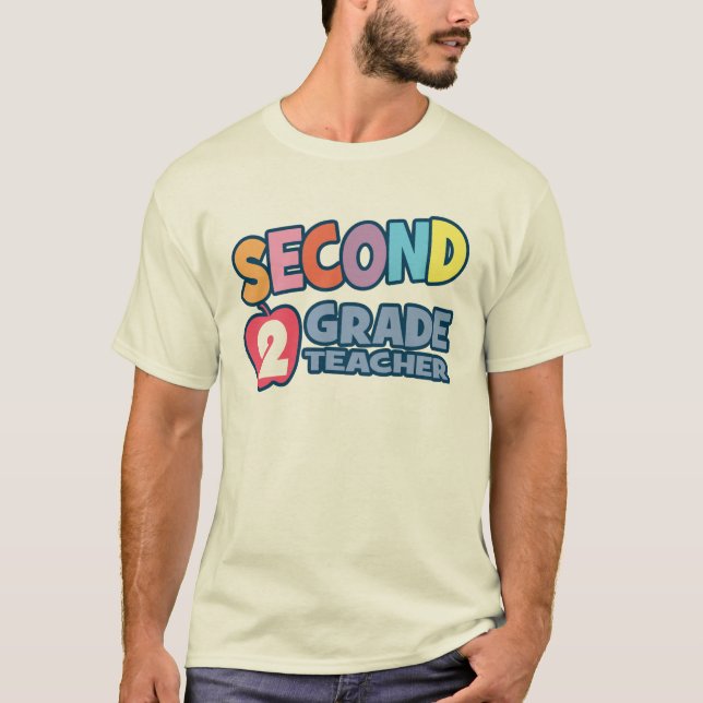 Second Grade Teacher T-Shirt (Front)
