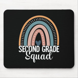 Second Grade Teachers Rainbow Ck To School 2nd Gra Mouse Pad