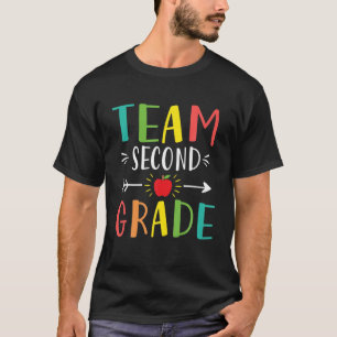 Second Grade Team Girls Boys Teacher Team 2Nd Grad T-Shirt