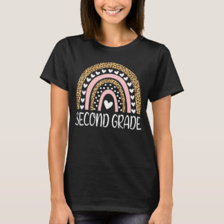 Second Grade Team Rainbow 2nd Grade First Day Of S T-Shirt