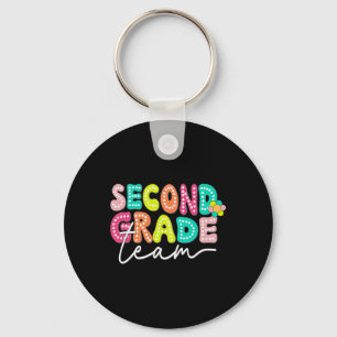Second Grade Team Teacher Byck To School 2nd Grade Key Ring