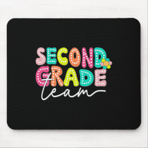 Second Grade Team Teacher Byck To School 2nd Grade Mouse Pad