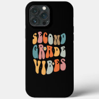 Second Grade Vibes Back To School Groovy School 