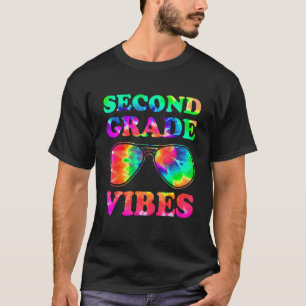 Second Grade Vibes First Day 2nd Grade Kids Back T T-Shirt