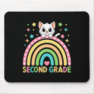 Second Grade Vibes First Day Of 2nd Grade Crew Gir Mouse Pad