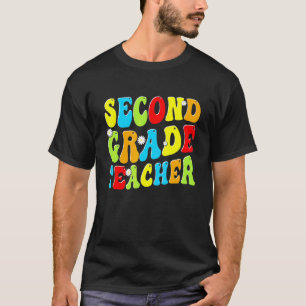 Second Grade Vibes Happy First Day Back To School T-Shirt