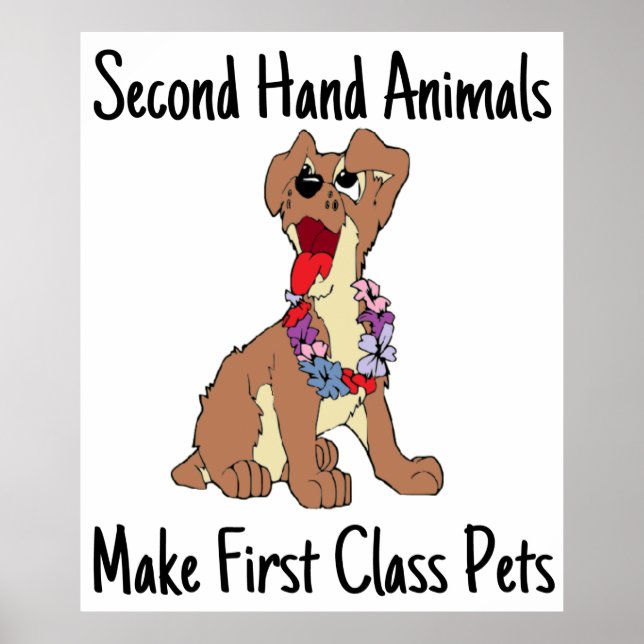 Second Hand Print, Value Poster Paper (Matte) (Front)